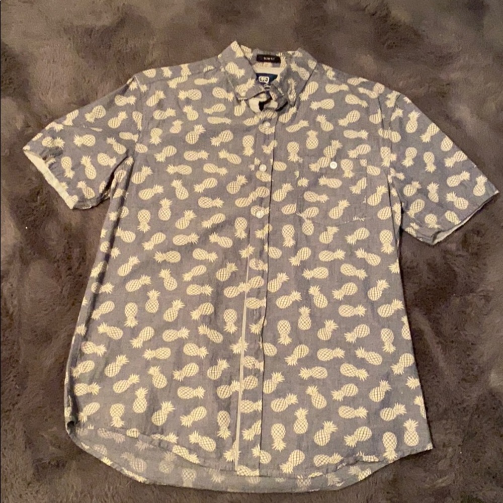 Quiet Storm Button Down T-Shirt